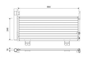 Valeo 822663 - Kondenzátor -