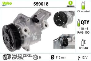 Valeo 559618 - Kompresor -