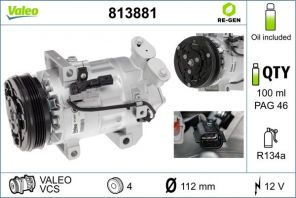Valeo 813881 - Kompresor -