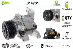 Valeo 814731 - Kompresor -