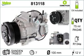 Valeo 813118 - Kompresor -