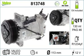 Valeo 813748 - Kompresor -