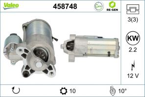 Valeo 458748 - Štartér -