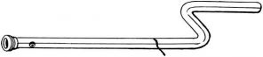 Bosal 850-197 - Rúrka -