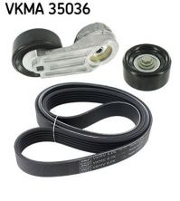 SKF VKMA 35036 - Sada klinového rebrovaného remeňa -