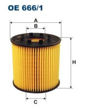 Filtron OE 666/1 - Olejový filter -