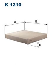 Filtron K 1210 - Peľový filter