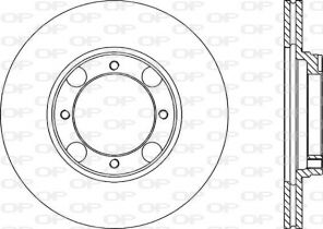 Open Parts BDA1192.20 - Brzdový kotúč -