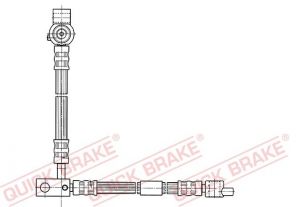 Quick Brake 59.994 - Brzdová hadica -