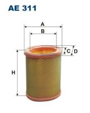 Filtron AE 311 - Vzduchový filter -