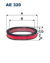 Filtron AE 320 - Vzduchový filter -