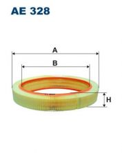 Filtron AE 328 - Vzduchový filter -