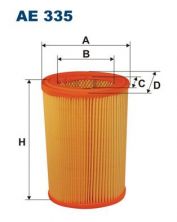Filtron AE 335 - Vzduchový filter -