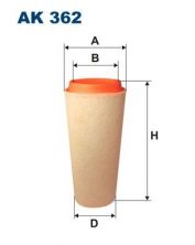 Filtron AK 362 - Vzduchový filter -