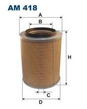 Filtron AM 418 - Vzduchový filter -