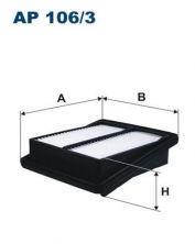Filtron AP 106/3 - Vzduchový filter -