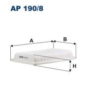 Filtron AP 190/8 - Vzduchový filter