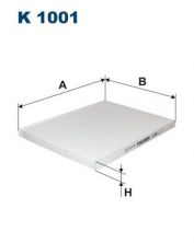 Filtron K 1001 - Peľový filter