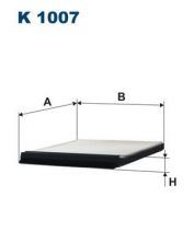 Filtron K 1007 - Peľový filter