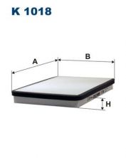 Filtron K 1018 - Peľový filter