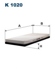 Filtron K 1020 - Peľový filter