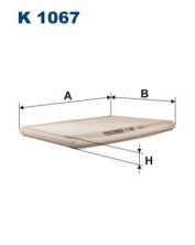 Filtron K 1067 - Peľový filter