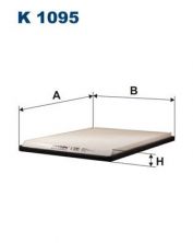 Filtron K 1095 - Peľový filter