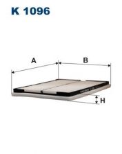 Filtron K 1096 - Peľový filter