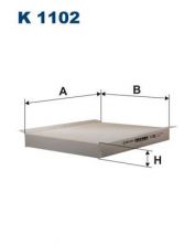 Filtron K 1102 - Peľový filter