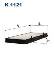 Filtron K 1121 - Peľový filter