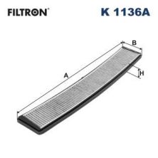 Filtron K 1136A - Peľový filter