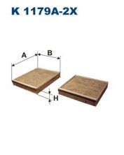 Filtron K 1179A-2x - Peľový filter