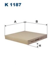 Filtron K 1187 - Peľový filter