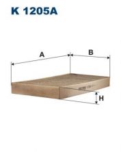 Filtron K 1205A - Peľový filter