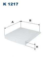 Filtron K 1217 - Peľový filter