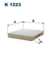 Filtron K 1223 - Peľový filter