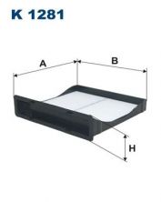 Filtron K 1281 - Peľový filter