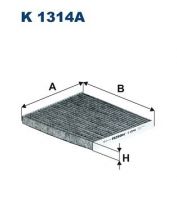 Filtron K 1314A - Peľový filter