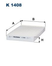 Filtron K 1408 - Peľový filter