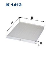 Filtron K 1412 - Peľový filter