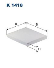 Filtron K 1418 - Peľový filter