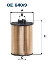 Filtron OE 640/9 - Olejový filter -