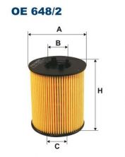 Filtron OE 648/2 - Olejový filter -