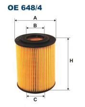 Filtron OE 648/4 - Olejový filter