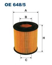 Filtron OE 648/5 - Olejový filter -