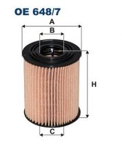 Filtron OE 648/7 - Olejový filter -