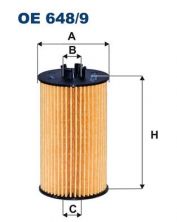 Filtron OE 648/9 - Olejový filter -