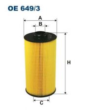 Filtron OE 649/3 - Olejový filter -