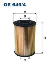 Filtron OE 649/4 - Olejový filter -
