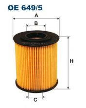 Filtron OE 649/5 - Olejový filter -